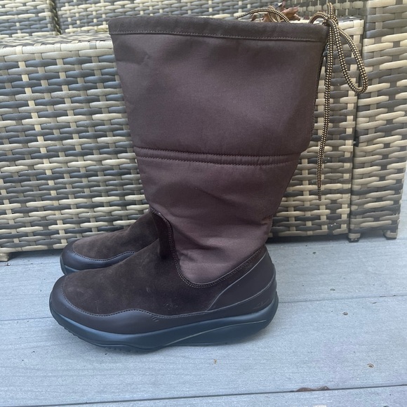 MBT Women's boots winter weather insulated brown rocker bottom 9-9.5 - Picture 5 of 17